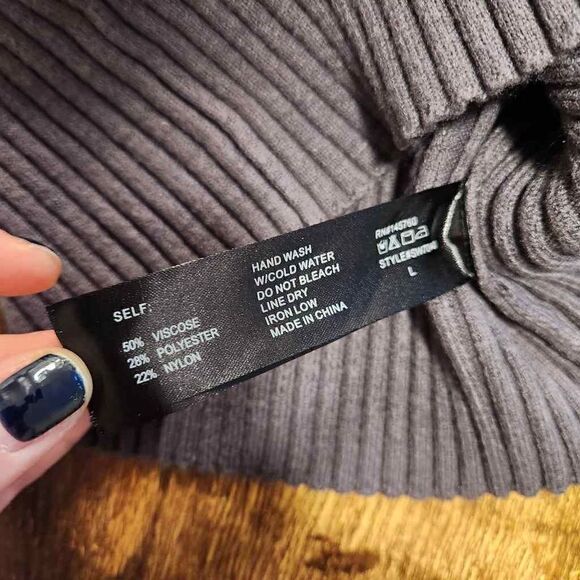 Aster ribbed bodycon skirt - Picture 5 of 7